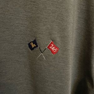 Peter Millar Golf Shirt XL Dark Grey from David Toms Academy